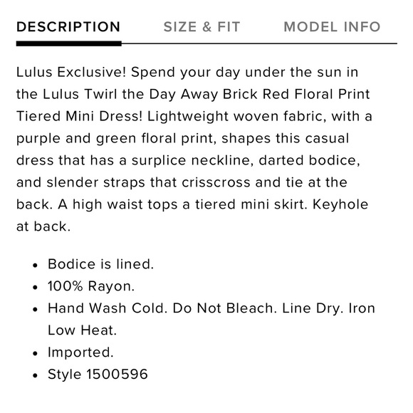 Lulus Mini Dress - Picture 5 of 7